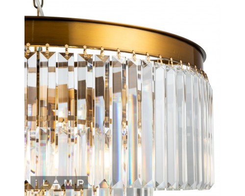 Подвесная люстра iLamp Triumph 7383/8P BRASS