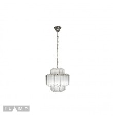 Подвесная люстра iLamp Destiny MD0267-4A CHROME+CLEAR