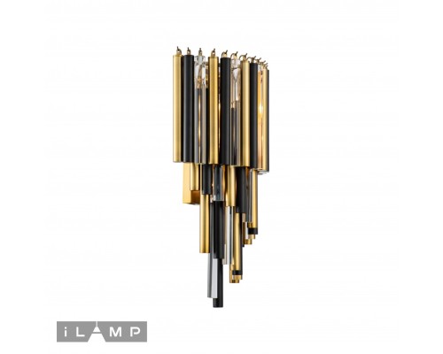 Настенный светильник iLAMP Tribeca 097B-3 Matt Bronze&Black
