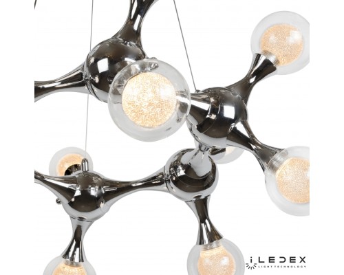 Подвесной светильник iLedex Blossom C4465-12R 3000K Хром