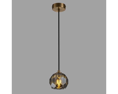 Подвесной светильник Belfast Clifton D3315-1 GL GR Серый