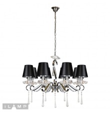 Подвесная люстра iLamp Stella RM1684/8 Хром