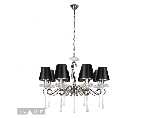 Подвесная люстра iLamp Stella RM1684/8 Хром