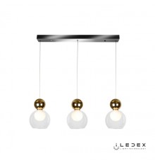 Подвесной светильник iLedex Blossom C4476-3L Золотой