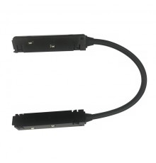 Коннектор питания угл. для маг.шинопровода iLEDEX TECHNICAL VISION CORNER POWER CONNECT 4822-L380-BK