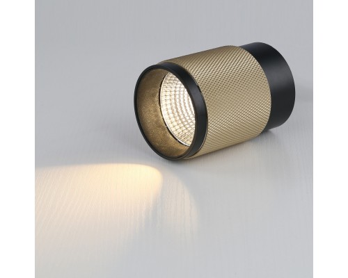 Светильник накладной iLEDEX Delta 1955-10W-3000K-36 BK+BR