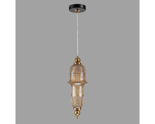 Светильник подвесной Belfast Herbison A1953 / A / A3 CA GL Золотой / Стекло / Янтарный