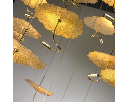 Светильник подвесной iLedex Lotus 8827P-19 BRASS