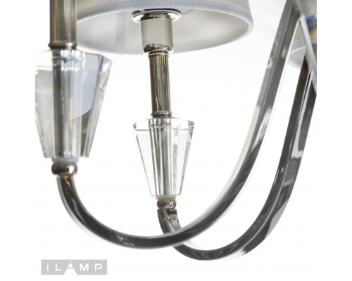 Подвесная люстра iLamp Opera 82177/8 Хром