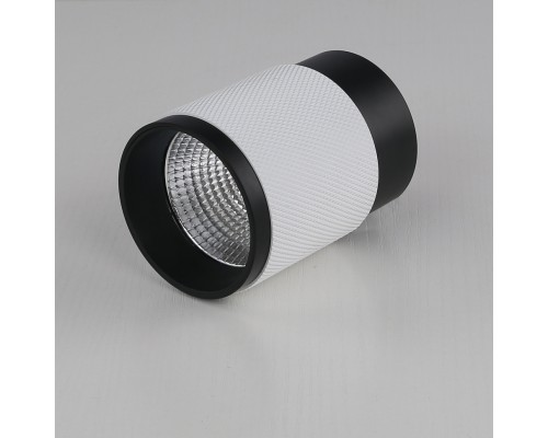 Светильник накладной iLEDEX Delta 1955-10W-3000K-36 BK+WH