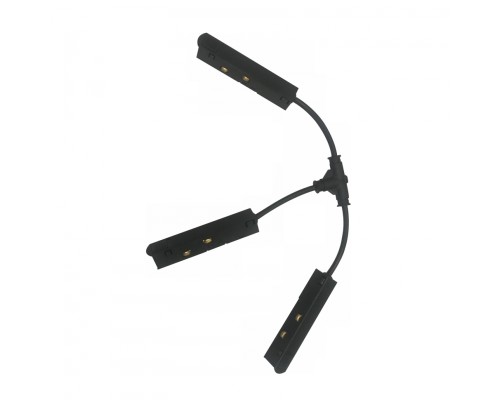 Коннектор питания Т-образн. для маг.шинопровода iLEDEX TECHNICAL VISION T-TYPE POWER CONNECT 4822-BK