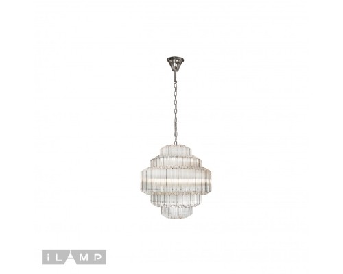 Подвесная люстра iLamp Destiny MD0267-7 CHROME+CLEAR