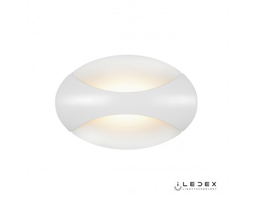 Настенный светильник iLedex Flux ZD7151-6W 3000K matt white