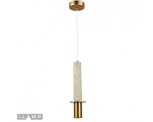 Светильник подвесной iLamp Lofty 10706-1 WH-BR