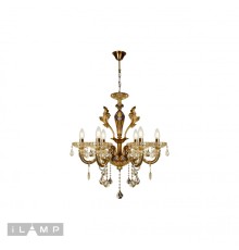 Подвесная люстра iLamp Asia 81069-6 Бронзовая