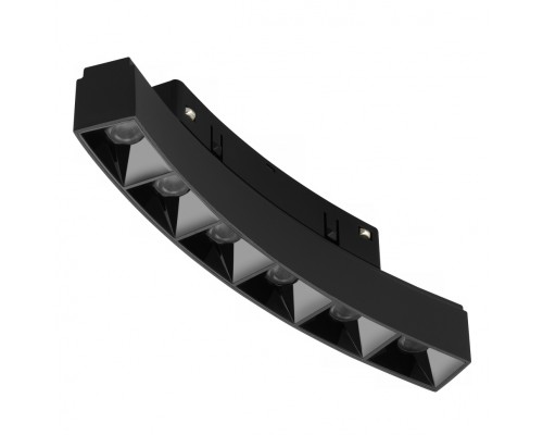 Светильник трековый магнитный радиусный iLEDEX TECHNICAL VISION 4822-034-L168-D800-6W-110DG-3000K-BK