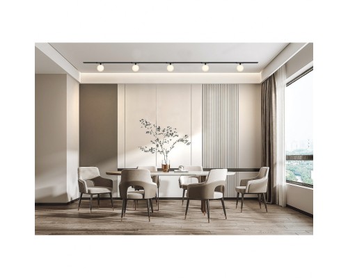 Светильник трековый магнитный iLEDEX TECHNICAL VISION 4825-046-D120-6W-340DG-3000K-BK