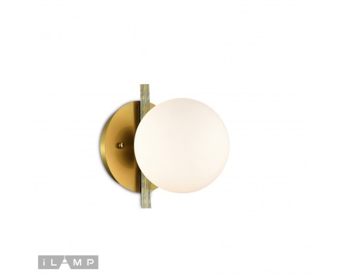 Светильник настенный iLamp Golden W2134-1 BR