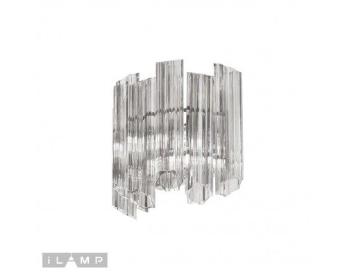 Настенный светильник iLamp Destiny MB0267-2 CHROME+CLEAR