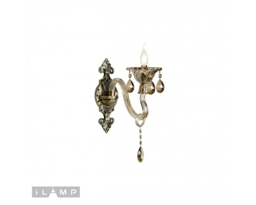 Настенный светильник iLamp Asia 61082/1 Бронзовый