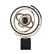 Статуэтка настольная ArtHomeDecor SATURN 4171 L BLACK & GOLD