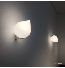 Настенный светильник iLamp CENTO 9572W/1-D300 BRASS&WHITE