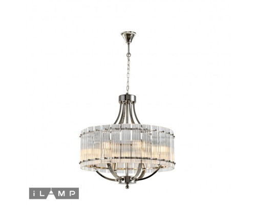 Подвесной светильник iLamp SILVERSTONE P9504-6 NICKEL
