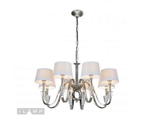 Подвесная люстра iLamp Opera 82177/8 Хром