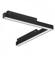 Светильник трековый магнитный угловой iLEDEX TECHNICAL VISION 4822-013-L320-16W-110DG-4000K-BK