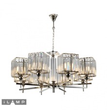 Подвесной светильник iLamp STATEN ISLAND P9514-8 NICKEL