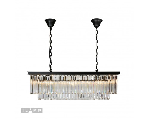 Подвесная люстра iLamp Triumph 6118-1000 Черная