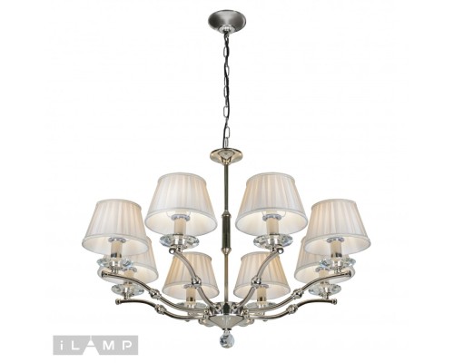 Подвесная люстра iLamp Vivaldi 85125/8 Хром