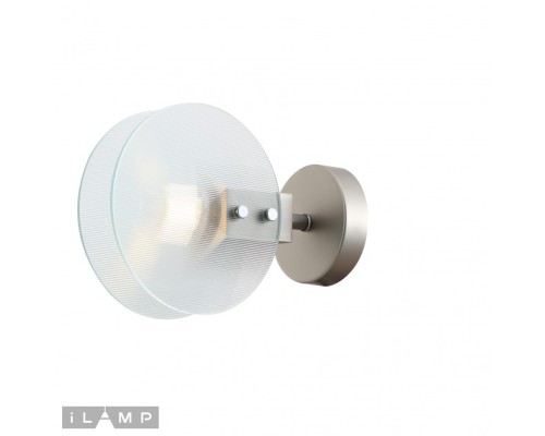 Светильник настенный iLamp Panorama W15598-1 SN+CL