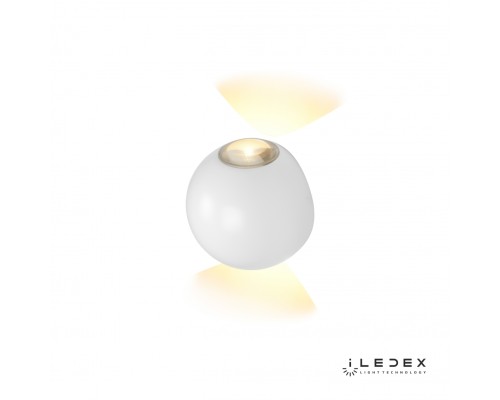 Настенный светильник iLedex Rainbow ZD8168-6W 3000K matt white