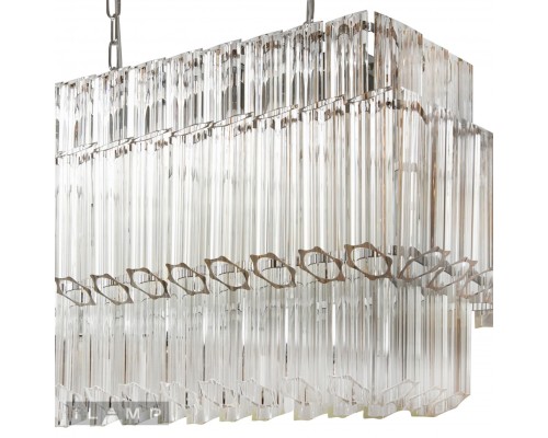 Подвесная люстра iLamp Destiny MD0267-14 CHROME+CLEAR