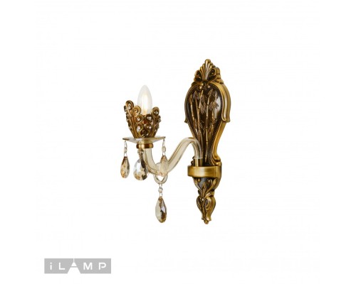 Настенный светильник iLamp Asia 61078/1 Бронзовый