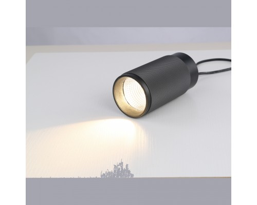 Светильник накладной iLEDEX Delta 1954-10W-3000K-36 BK+GRP