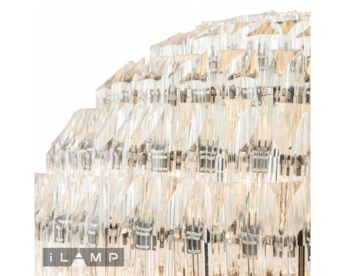 Подвесная люстра iLamp Manhattan 103D-10 Nickel