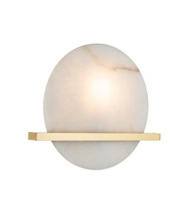 Настенный светильник Belfast Ravenhill 3219 BR MB Латунь / Камень