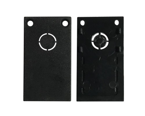 Комплект заглушек торц. для встр.магн.шинопровода iLEDEX TECHNICAL VISION END CAP 4822-026-BK (2 шт)
