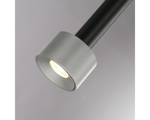Светильник подвесной iLEDEX Delta 2362-1 BK+SL