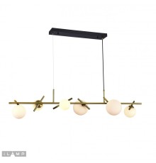 Светильник подвесной iLamp Golden 2134-6L BR+MBK