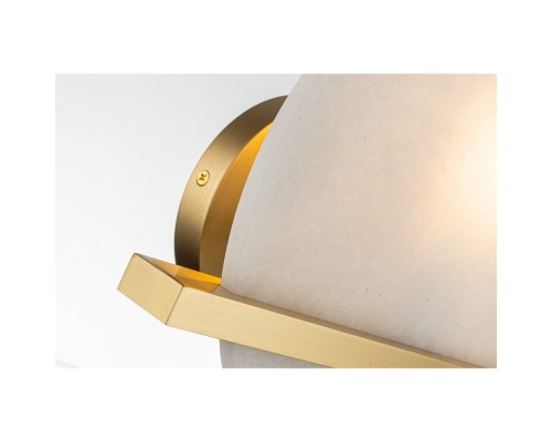 Настенный светильник Belfast Ravenhill 3219 BR MB Латунь / Камень