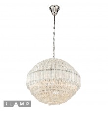 Подвесная люстра iLamp Manhattan 103D-10 Nickel