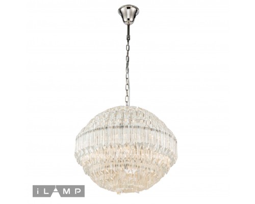 Подвесная люстра iLamp Manhattan 103D-10 Nickel