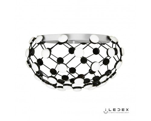 Потолочная люстра iLedex Starfall 8327 CR+WH хром