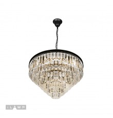 Подвесная люстра iLamp Triumph 6101-800 Черная