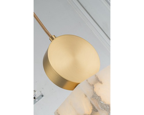 Подвесной светильник Belfast Ravenhill 3260-F BR MB Латунь / Камень