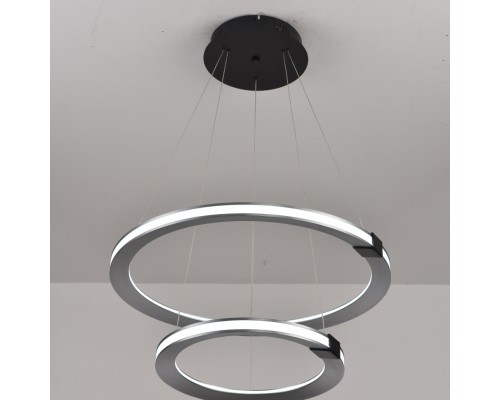 Светильник подвесной iLEDEX Vision 9225-6+4SD GR+BK