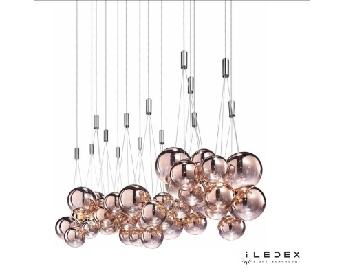 Подвесной светильник iLedex SELFIE 19152P/3-6W-3000K COPPER